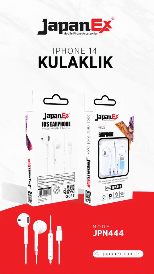JAPANEX İPHONE -7 KULAKLIK JPN444