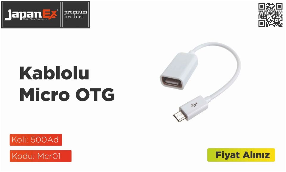 MİCRO OTG KABLOLU