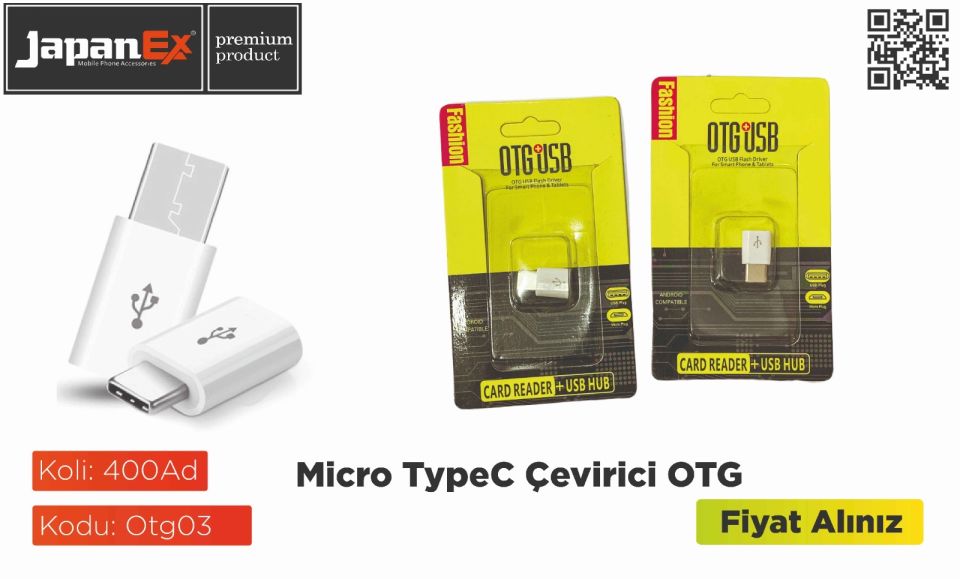 OTG MİCRO TYPEC ÇEVRİCİ