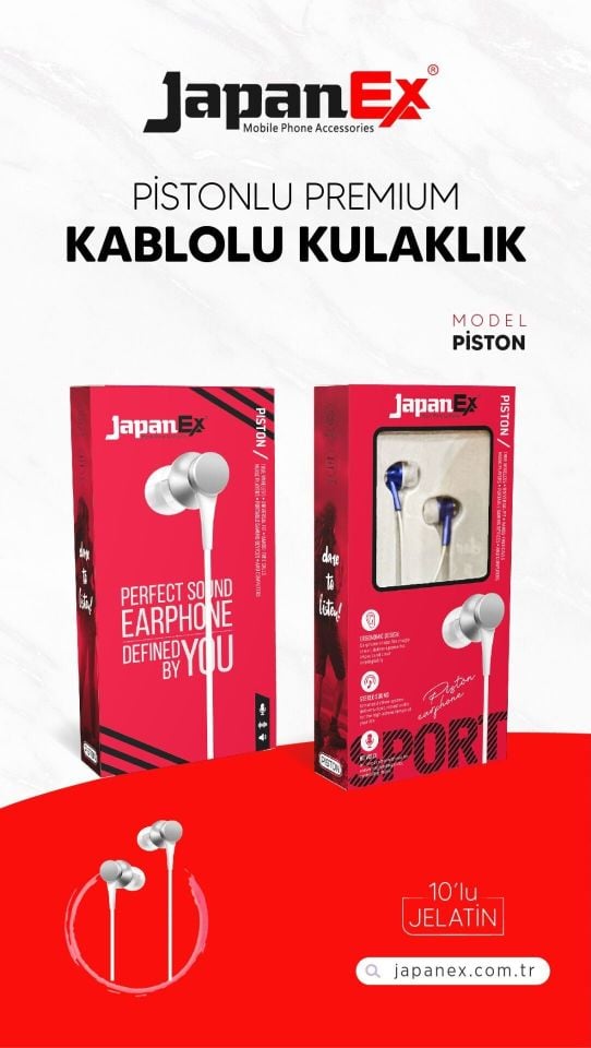 JAPANEX PİSTON KULAKLIK