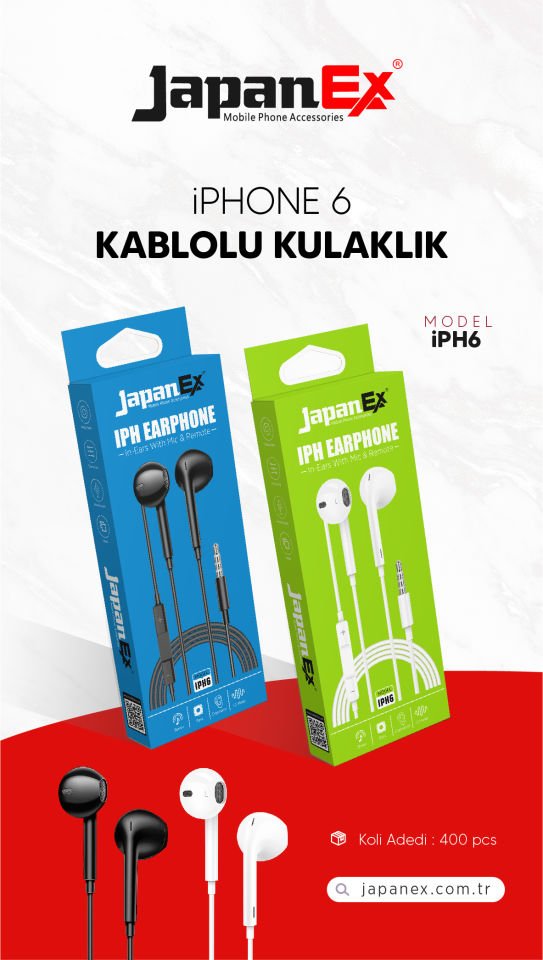 JAPANEX İPH6 KULAKLIK