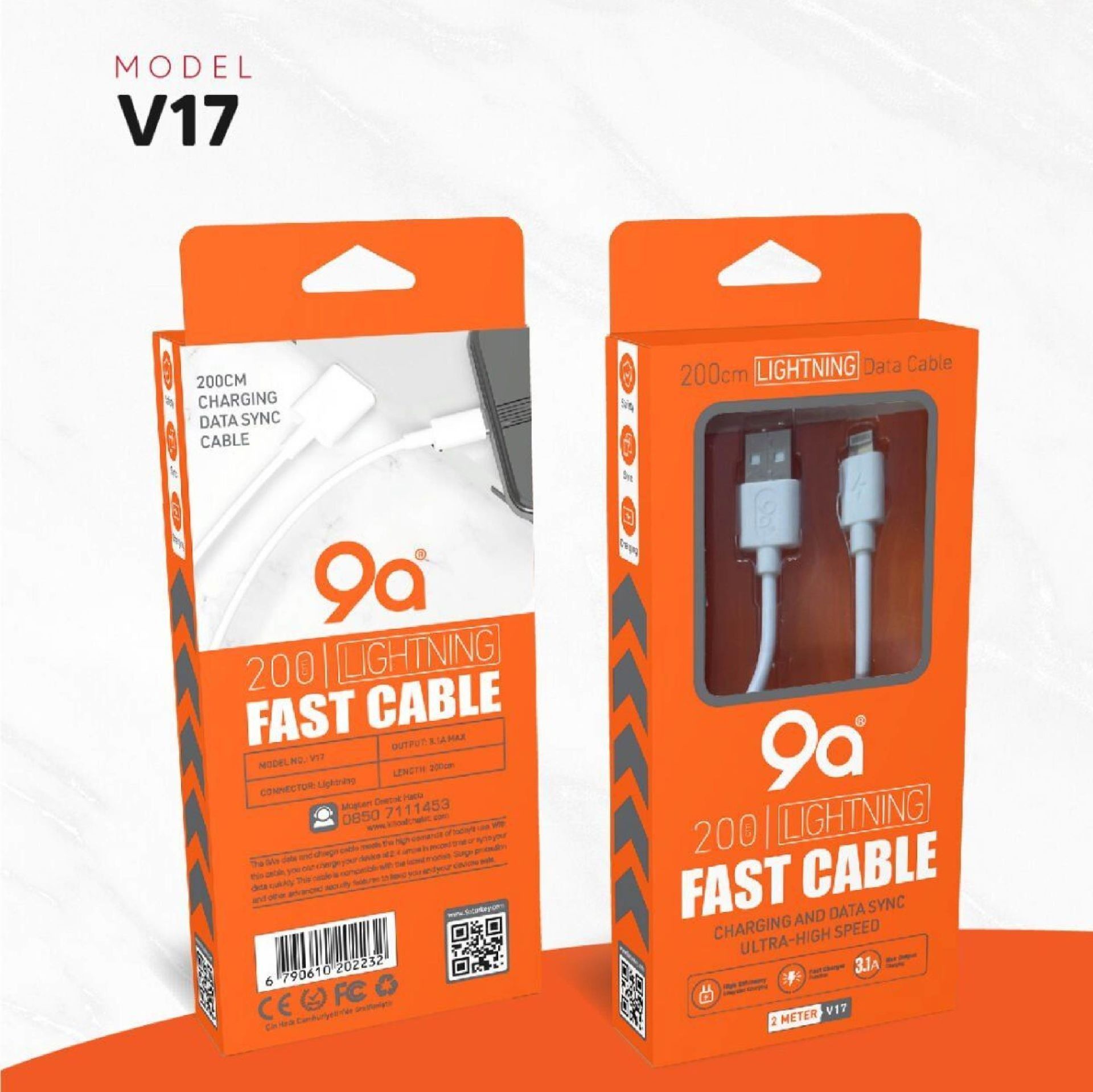 9A V17 2 METRE İOS KABLO