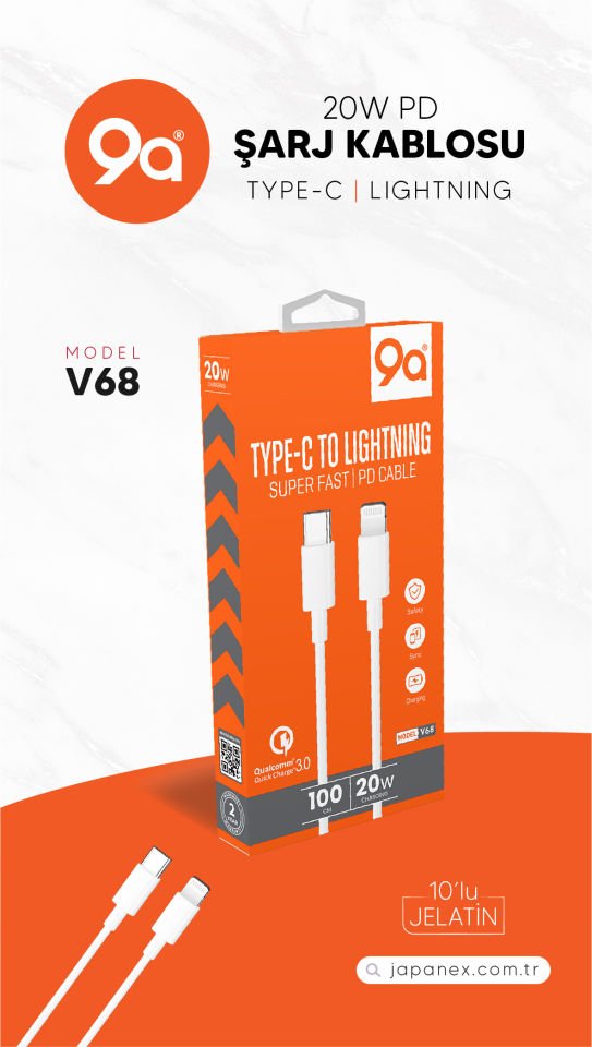 9A V68 TYP-İOS KABLO