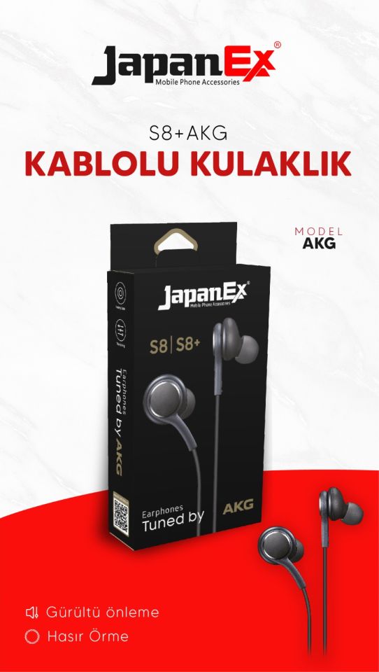 JAPANEX AKG KABLOLU KULAKLIK
