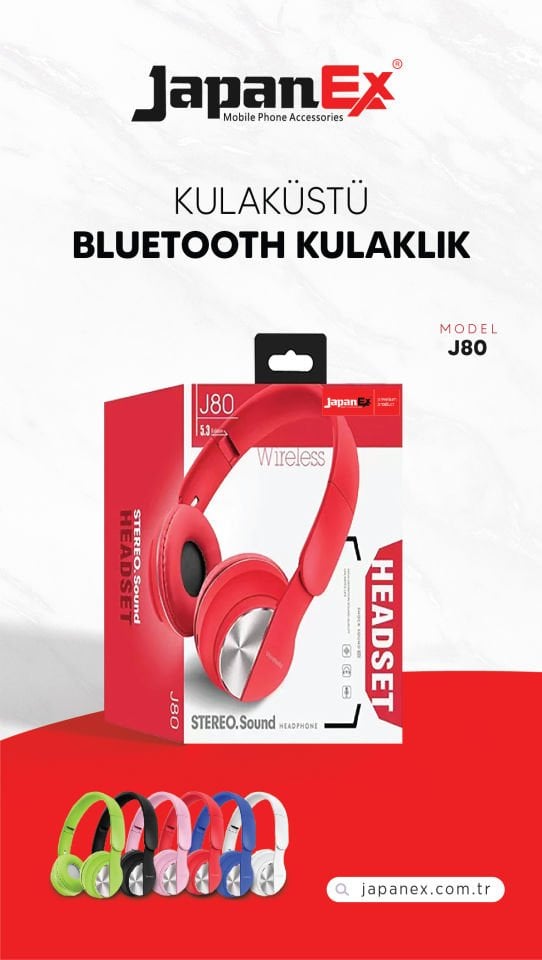 JAPANEX J80 BLUETOOTH KULAKLIK