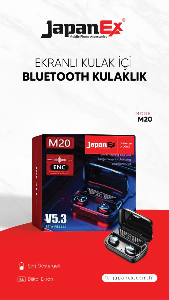 JAPANEX M20 BLUETOOTH KULAKLIK