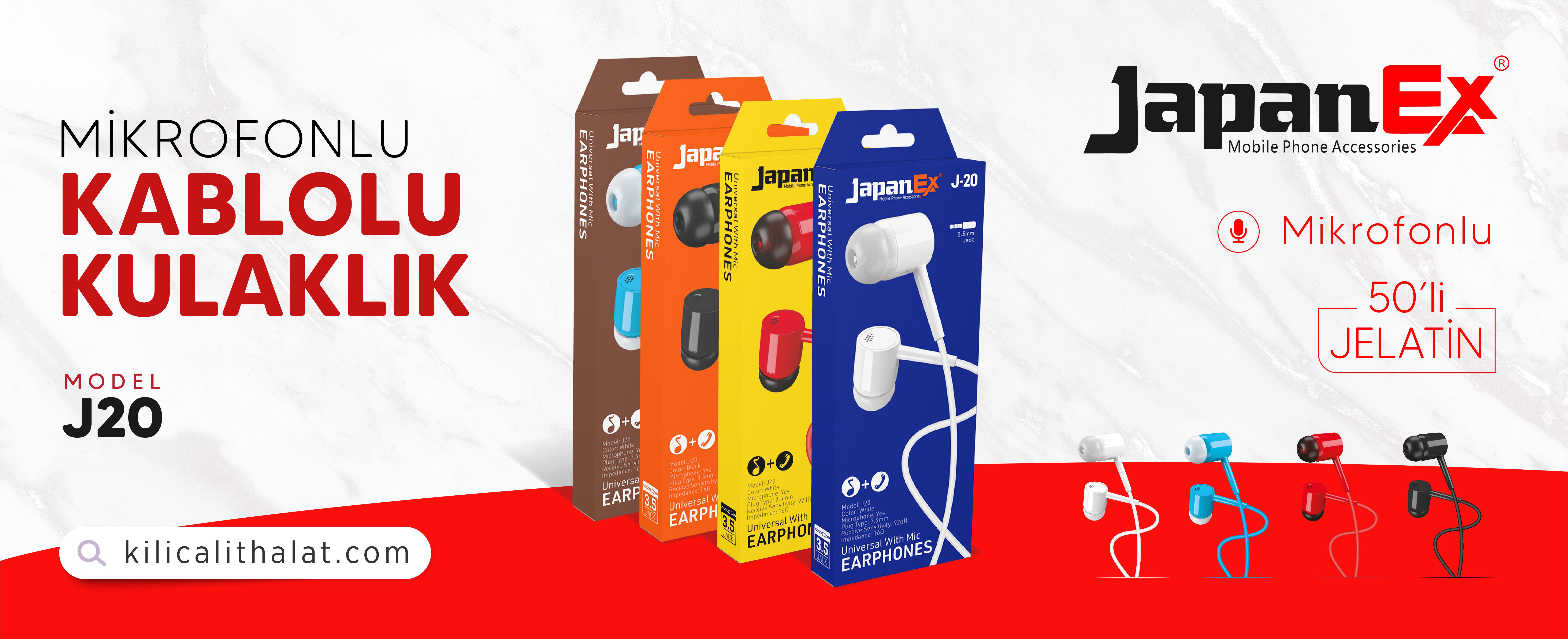 J20 Kablolu Kulaklık